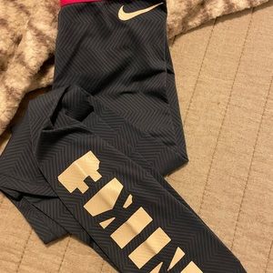 Dark blue/ Nike/ full length leggings